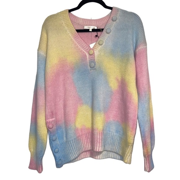 LoveShackFancy Naveen V Neck Pullover in Fairy Tale medium - Picture 9 of 14